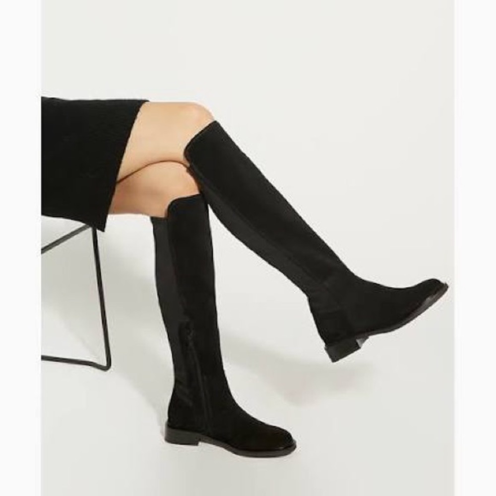 Blondo Black Knee-High Boots